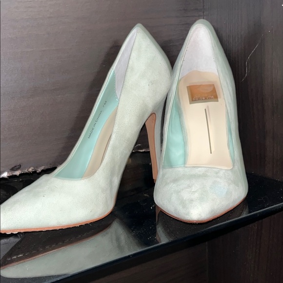 DV by Dolce Vita Light Green Heels - Picture 1 of 1
